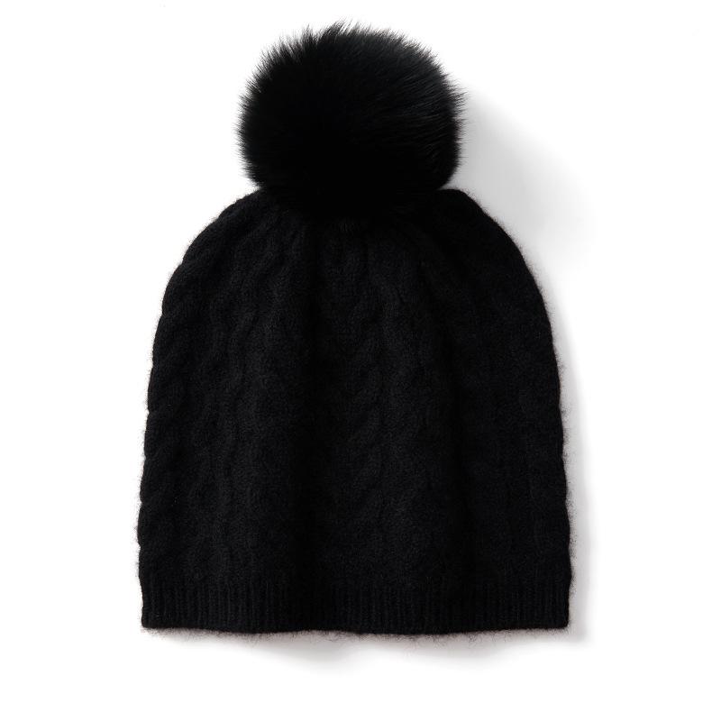 Cashmere Autumn and Winter New Style Women s High End Solid Color Knitted Outdoor Warm and Fashionable Cable Fur Ball Casual Hat one size
Cashmere Autumn and Winter New Style Women s High End Solid Color Knitted Outdoor Warm and Fashionable Cable Fur Ball Casual Hat one size
