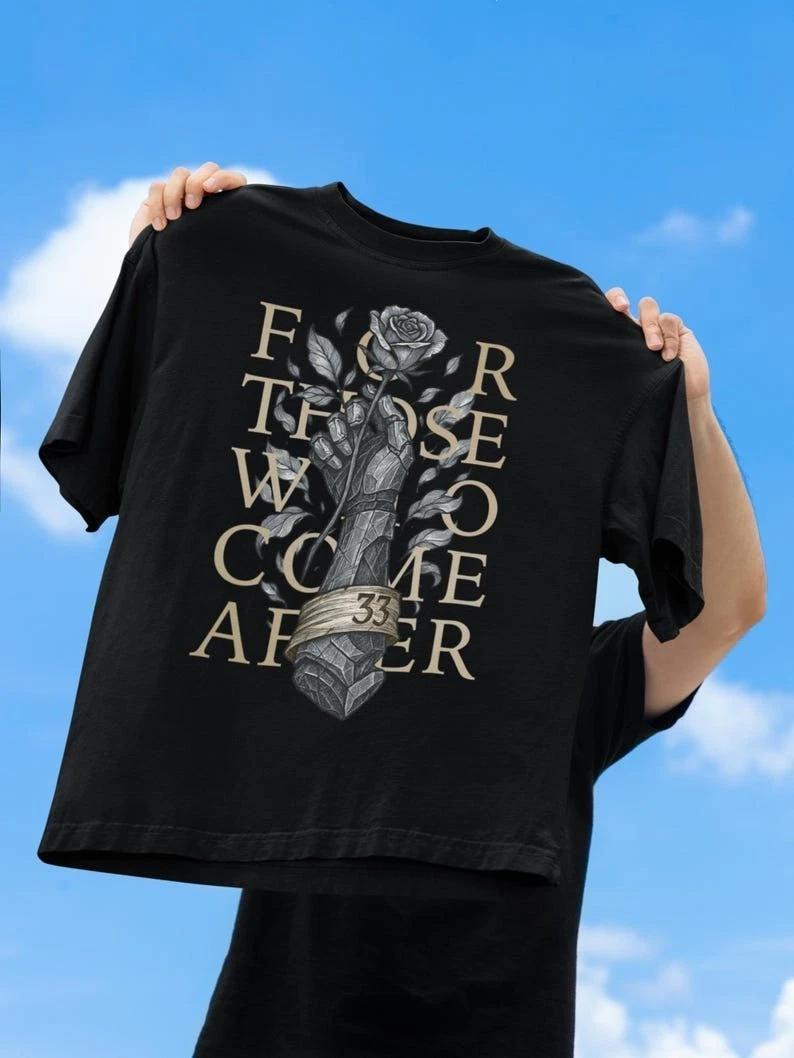 Expedition 33 Shirt For Those Who Come After Quote Gamer T-Shirt Fan Merch, 3XL
Expedition 33 Shirt For Those Who Come After Quote Gamer T-Shirt Fan Merch, 3XL