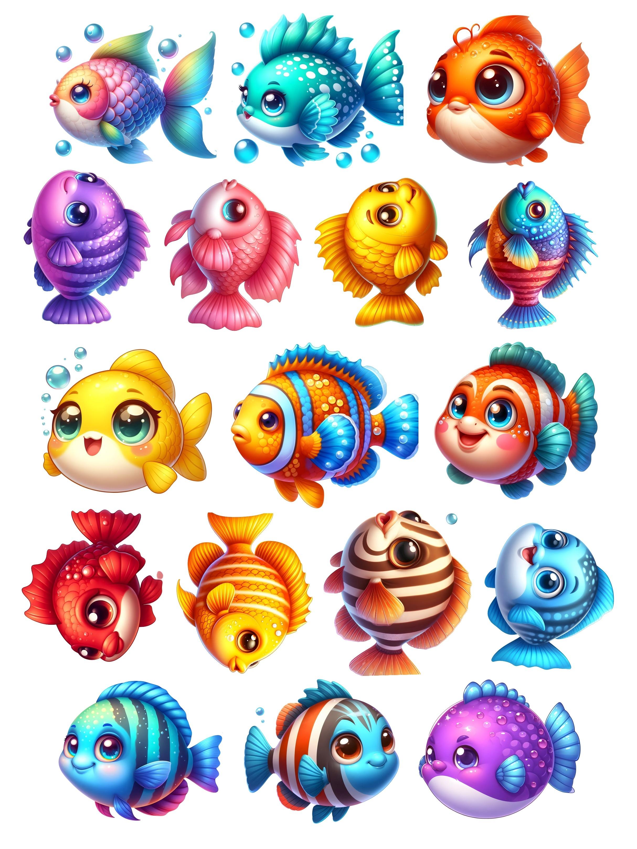 1 set Cute cartoon Q-version clownfish goldfish Stickers DIY Scrapbooking Hand-painted Life Album Journal Stationery Planner белый
1 set Cute cartoon Q-version clownfish goldfish Stickers DIY Scrapbooking Hand-painted Life Album Journal Stationery Planner белый