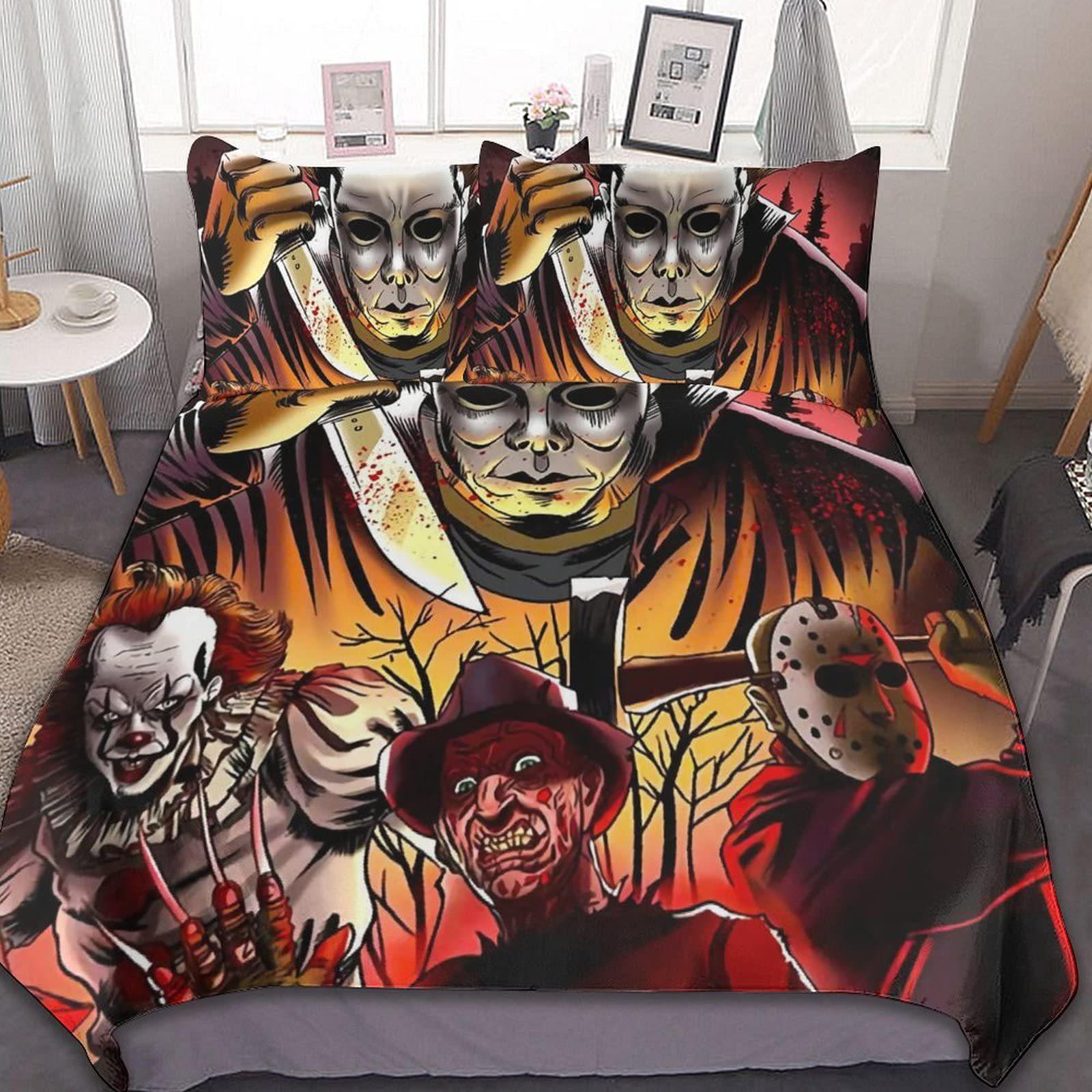 Ужас Мягкое Удобное Постельное Белье Трехпредметный Пододеяльник EU single 135*200
Ужас Мягкое Удобное Постельное Белье Трехпредметный Пододеяльник EU single 135*200