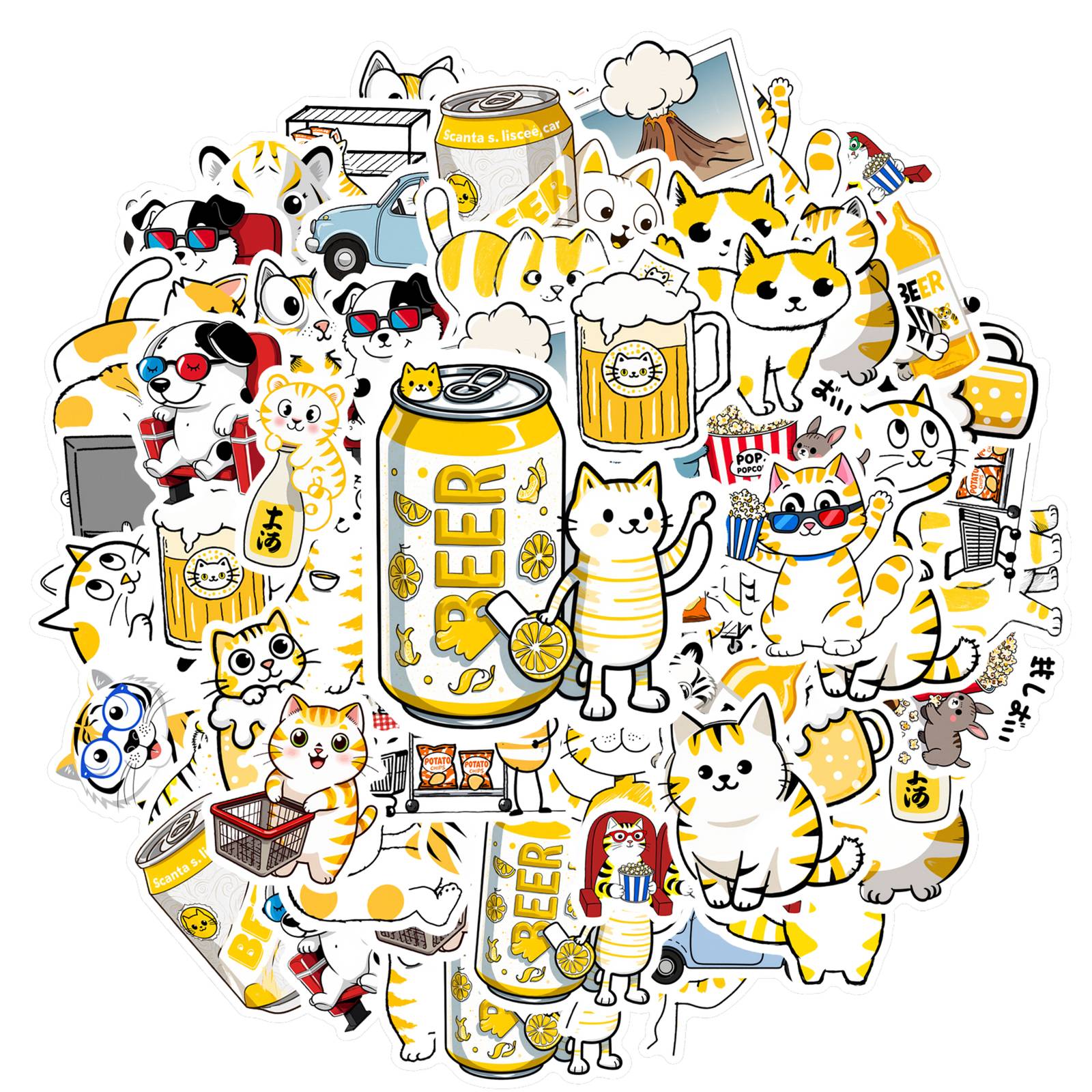 35pcs-50pcs Whimsical Stickers Playful Tiger Stickers Animal Stickers For Laptop Luggage Scrapbook Diary Sticker
35pcs-50pcs Whimsical Stickers Playful Tiger Stickers Animal Stickers For Laptop Luggage Scrapbook Diary Sticker