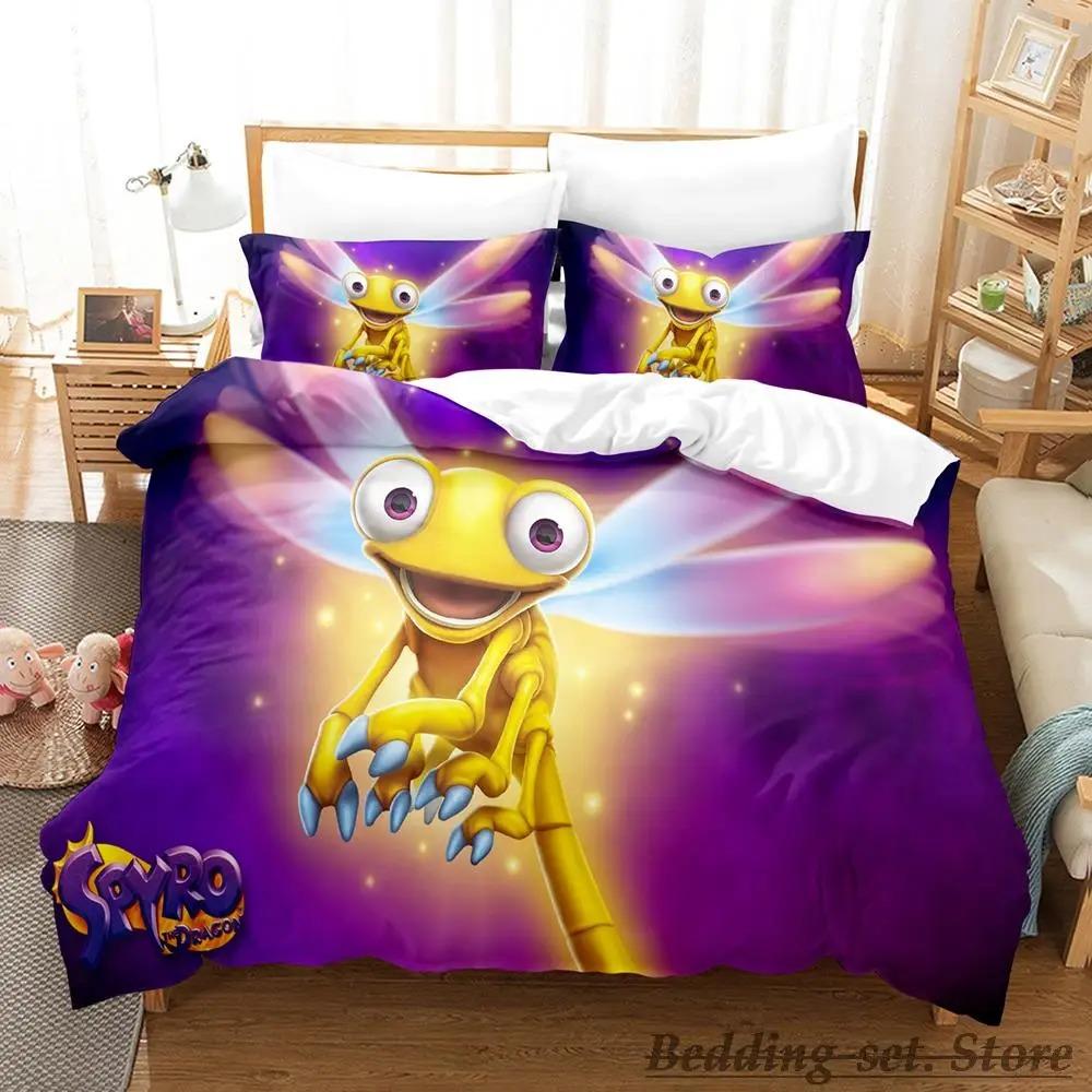Новий набір постільної білизни Spyro reignited trilogy Single Twin Full Queen King Size Bed Set Adult Kid Bedroom Duvetcover Sets Anime Gme AU Single 140x210cm
Новий набір постільної білизни Spyro reignited trilogy Single Twin Full Queen King Size Bed Set Adult Kid Bedroom Duvetcover Sets Anime Gme AU Single 140x210cm