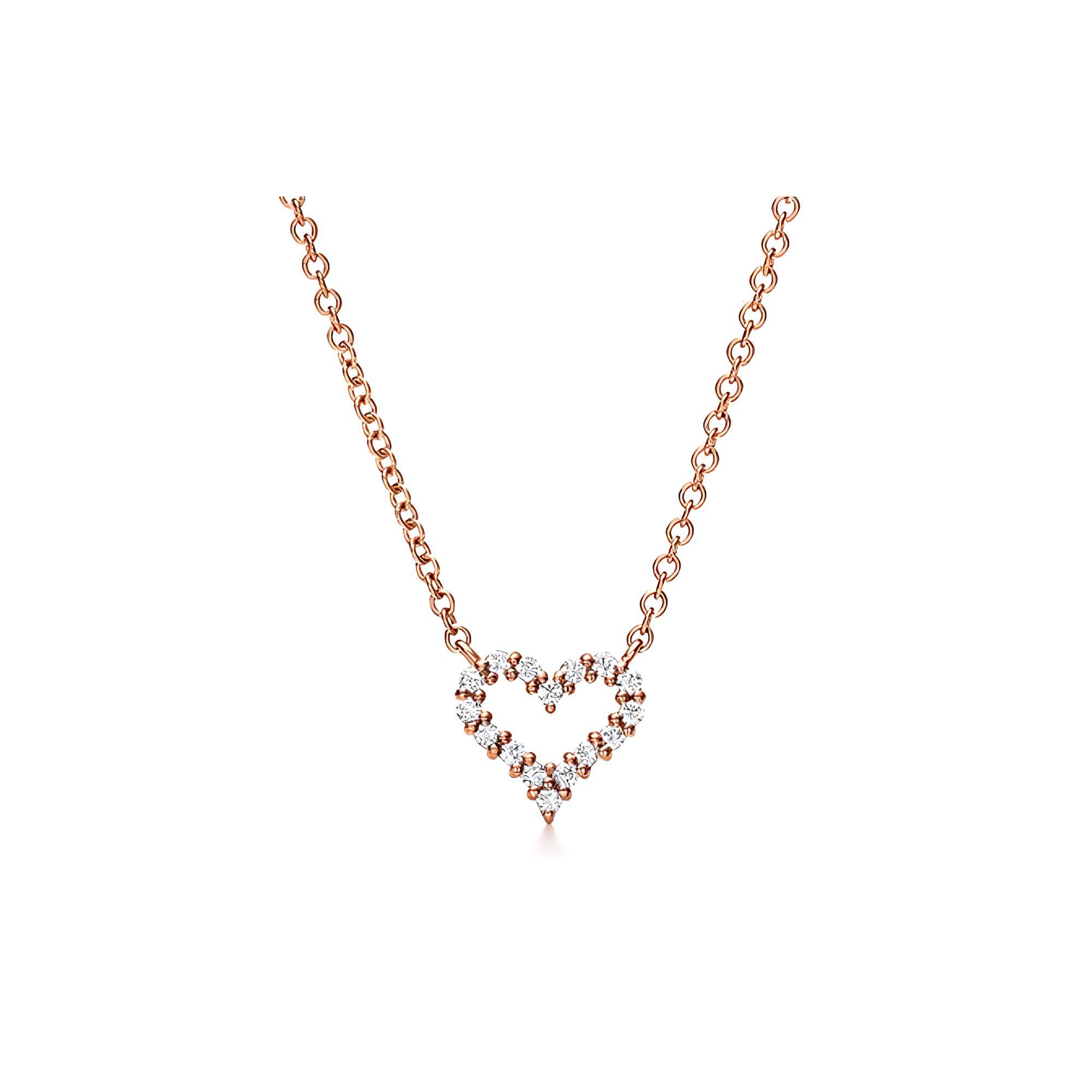 Tiffany & Co. Heart Shaped 18K Rose Gold Necklace Women necklace 61101195 F,Rose Gold
Tiffany & Co. Heart Shaped 18K Rose Gold Necklace Women necklace 61101195 F,Rose Gold