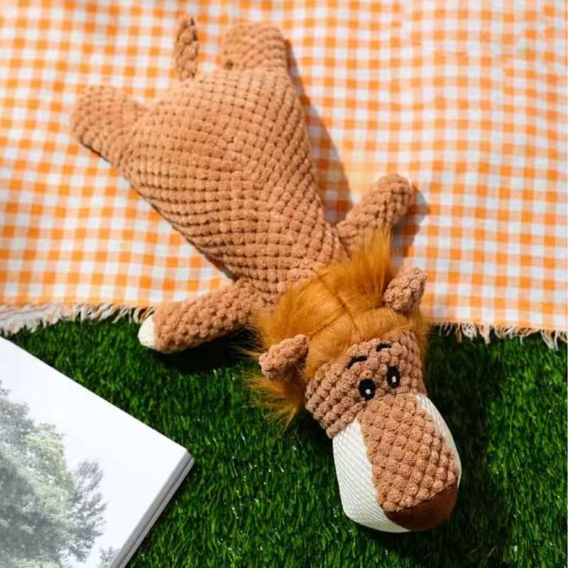 Plush squeaky pet toy for dogs featuring lions elephants and wolves - interactive training boredom relief self-play левиний
Plush squeaky pet toy for dogs featuring lions elephants and wolves - interactive training boredom relief self-play левиний