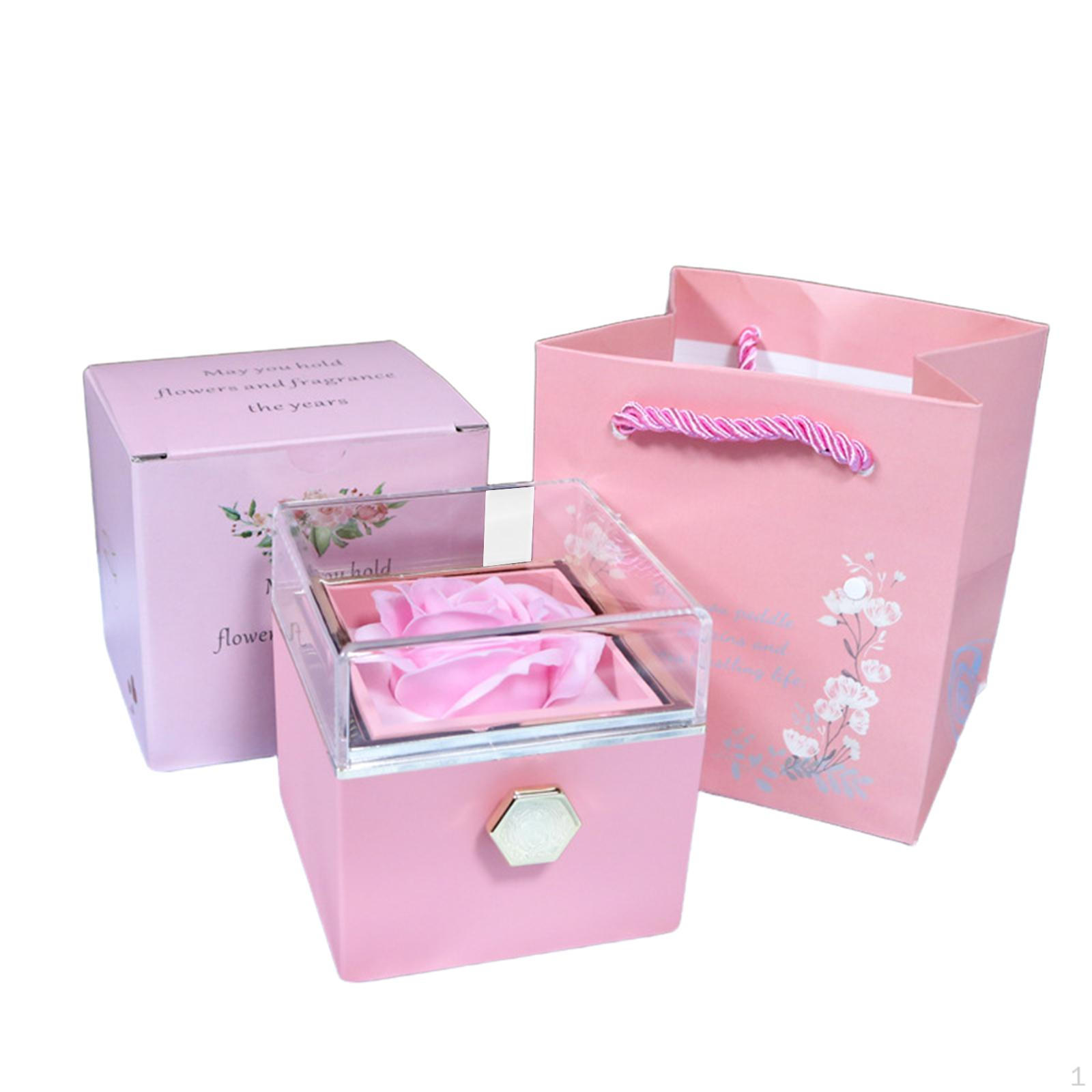 Jewelry Rose Gift Box Case Luxury Necklace Earrings Bracelet Ring for Birthday рожевий
Jewelry Rose Gift Box Case Luxury Necklace Earrings Bracelet Ring for Birthday рожевий