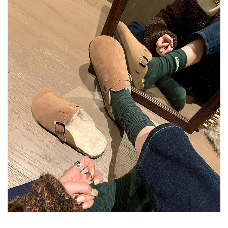 Версия из коровьей кожи~ Натуральная кожа, толстая подошва, пушистые туфли для женщин для ношения зимой, бархатные теплые хлопковые туфли, пушистые тапочки 40
Версия из коровьей кожи~ Натуральная кожа, толстая подошва, пушистые туфли для женщин для ношения зимой, бархатные теплые хлопковые туфли, пушистые тапочки 40