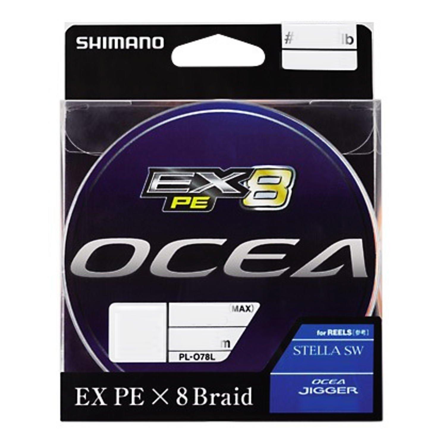 Shimano Ocea EX8 PE Fishing Line Line, 200m, 1#, 20.0lb, Multicolor, PL-068L
Shimano Ocea EX8 PE Fishing Line Line, 200m, 1#, 20.0lb, Multicolor, PL-068L
