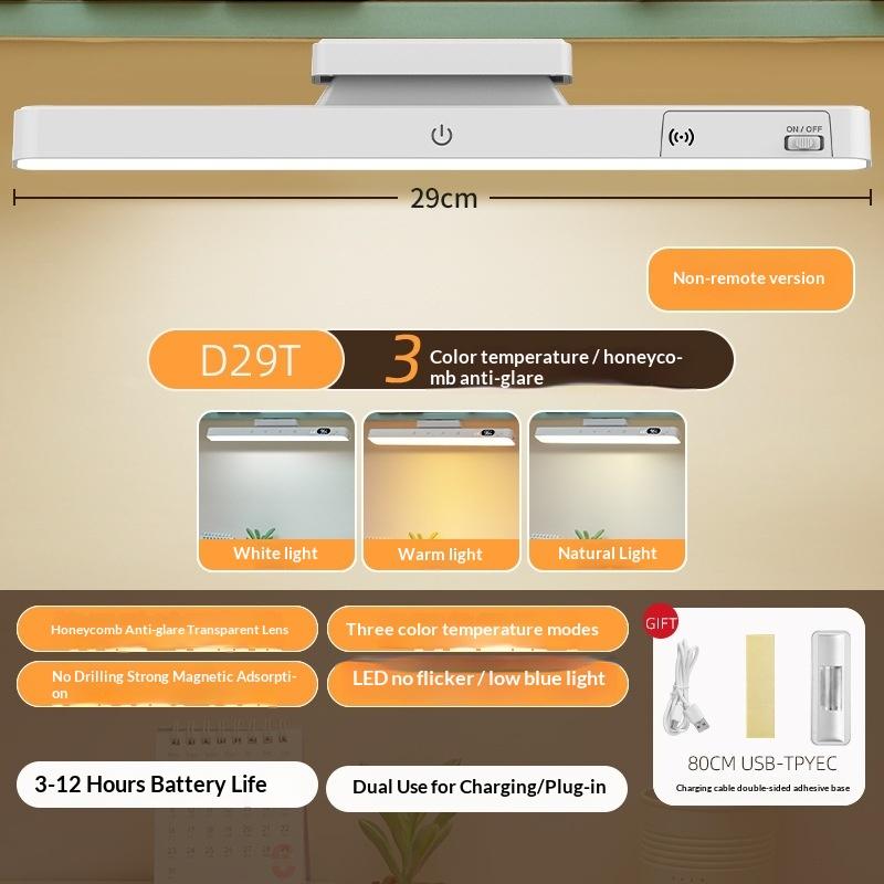 Smart Touch Table Lamp Magnetic Desk Lamp Bulit-In 2000Mah Battery For Reading Cabinet Mirror Bedside Rechargeable Night Lights A5
Smart Touch Table Lamp Magnetic Desk Lamp Bulit-In 2000Mah Battery For Reading Cabinet Mirror Bedside Rechargeable Night Lights A5