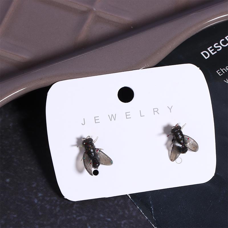 1 пара мини-серег-пуссет с имитацией мухи, креативные забавные серьги с насекомым, мухой, для мужчин и женщин, аксессуары для ушей, подарки чёрный
1 пара мини-серег-пуссет с имитацией мухи, креативные забавные серьги с насекомым, мухой, для мужчин и женщин, аксессуары для ушей, подарки чёрный