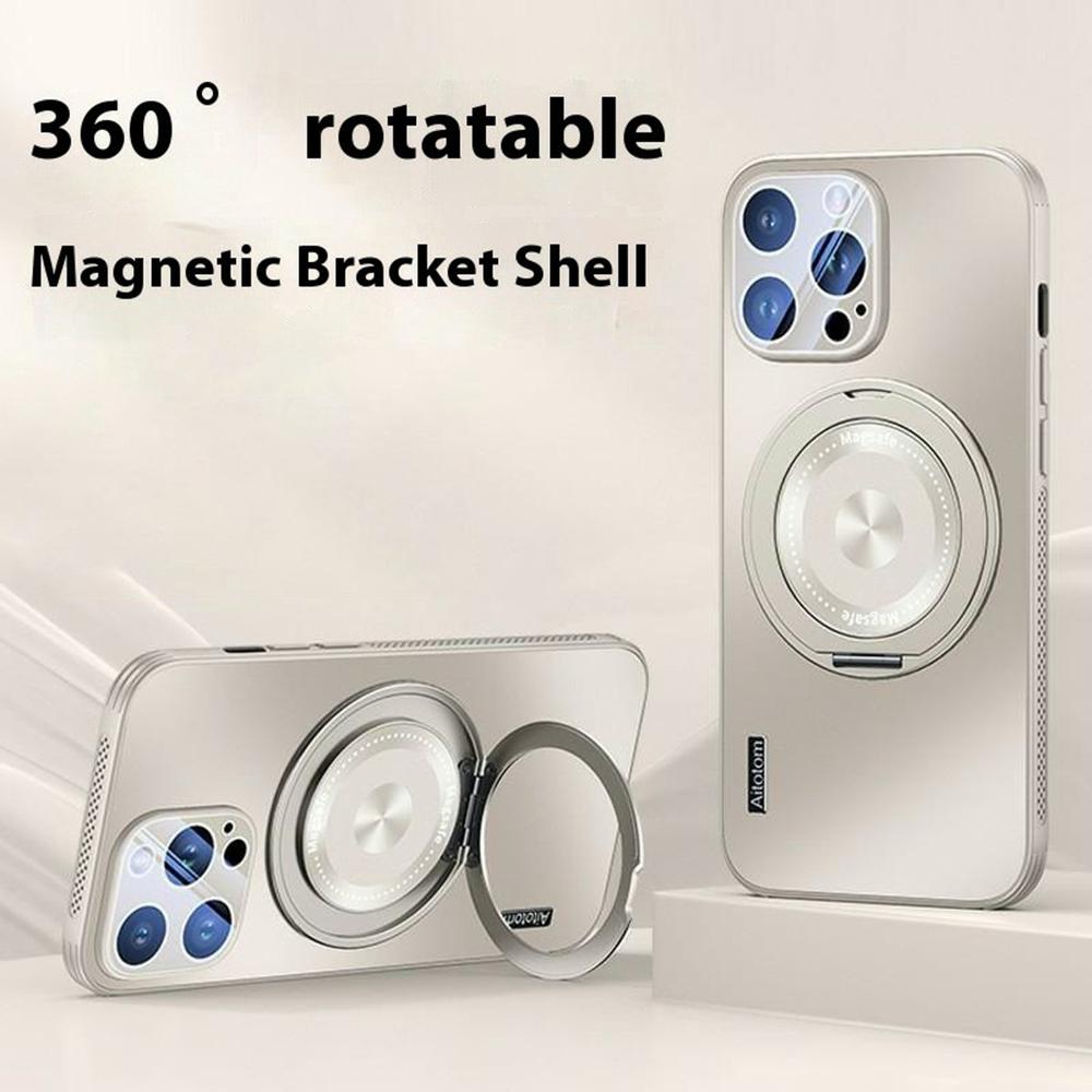 For iPhone 16 Pro Case Compatible with MagSafe Kickstand TPU+PC Heat Dissipation Phone Cover Blue
For iPhone 16 Pro Case Compatible with MagSafe Kickstand TPU+PC Heat Dissipation Phone Cover Blue