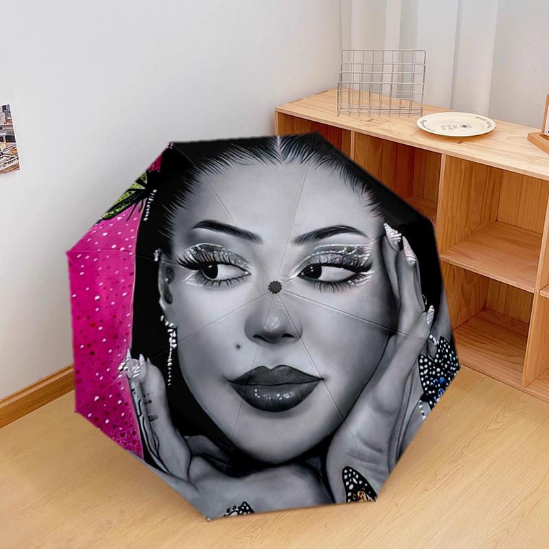 1pc Ayliva pattern Umbrella Portable Folding Umbrella Iron Frame Hole Bone Structure Outdoor Home Umbrella
1pc Ayliva pattern Umbrella Portable Folding Umbrella Iron Frame Hole Bone Structure Outdoor Home Umbrella