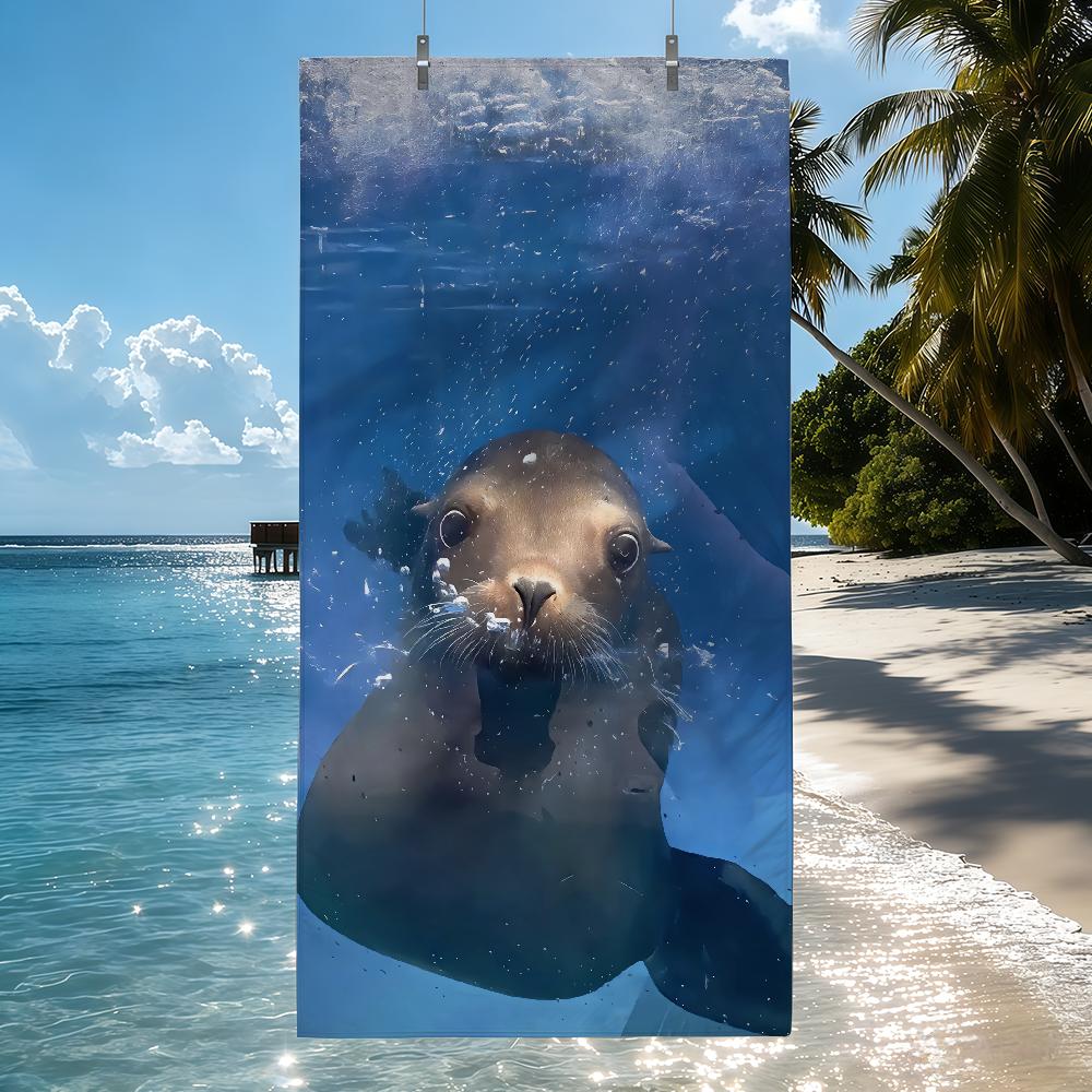 The Cute Small Sea lion Towel Quick Drying Beach Towels Are Suitable For Swimming Pools Camping Yoga And The Gym W30*H60(CM)
The Cute Small Sea lion Towel Quick Drying Beach Towels Are Suitable For Swimming Pools Camping Yoga And The Gym W30*H60(CM)