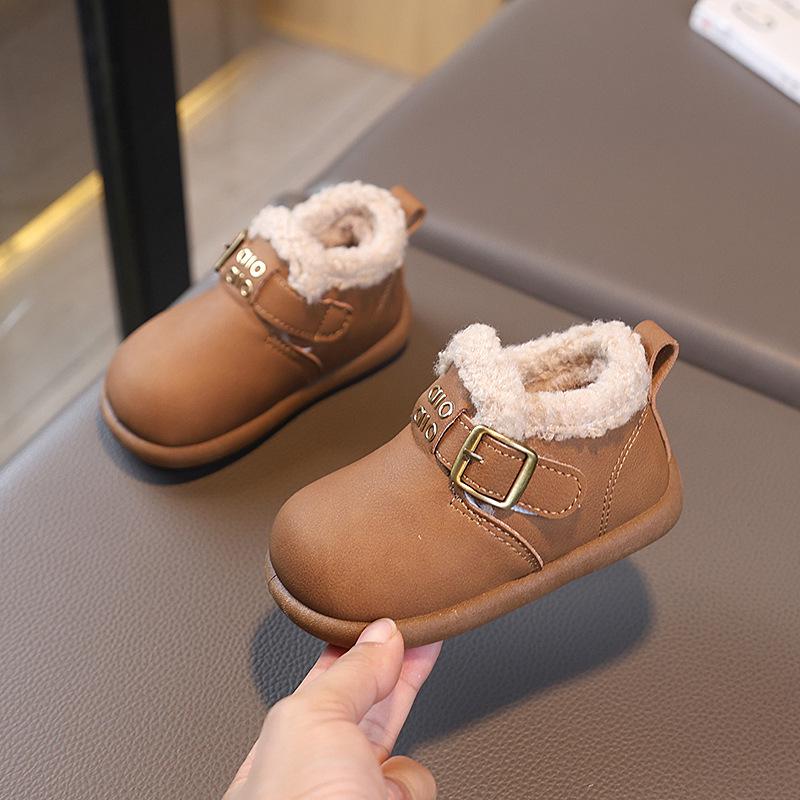 Girls 2025 Winter Cotton Snow Boots Plus Velvet, Thick Leather Surface, Short, Warm Shoes for Kids Size 21-26 (Order 6 pairs) жовтий/коричневий
Girls 2025 Winter Cotton Snow Boots Plus Velvet, Thick Leather Surface, Short, Warm Shoes for Kids Size 21-26 (Order 6 pairs) жовтий/коричневий