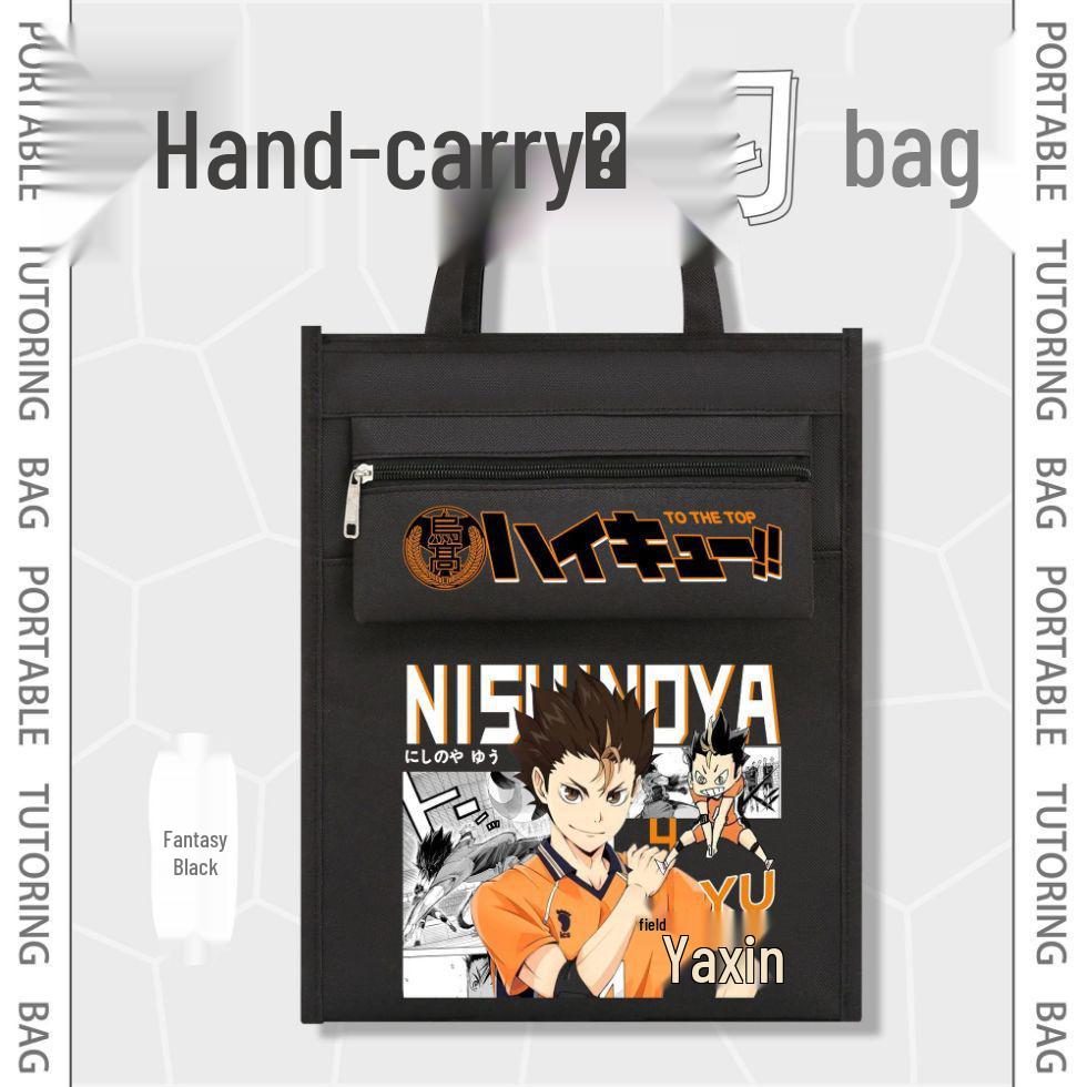 Канвасна сумка-шопер з мультфільмом Haikyuu для студентів 28cm x 11cm x 32cm
Канвасна сумка-шопер з мультфільмом Haikyuu для студентів 28cm x 11cm x 32cm