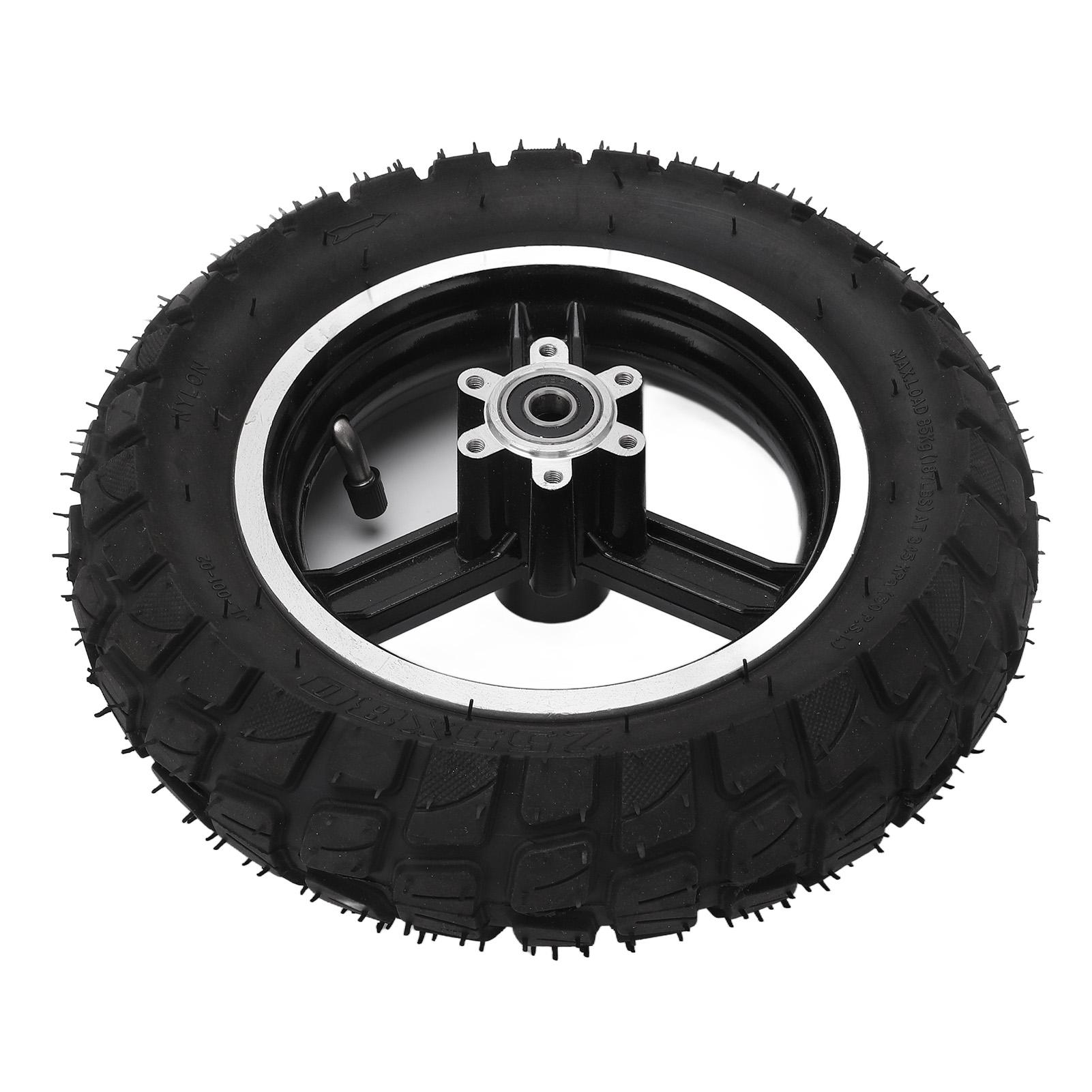 255x80 Inflatable Tire Electric Scooter Wheel Off Road Inner Outer Tire with Alloy Disc Brake Rim
255x80 Inflatable Tire Electric Scooter Wheel Off Road Inner Outer Tire with Alloy Disc Brake Rim