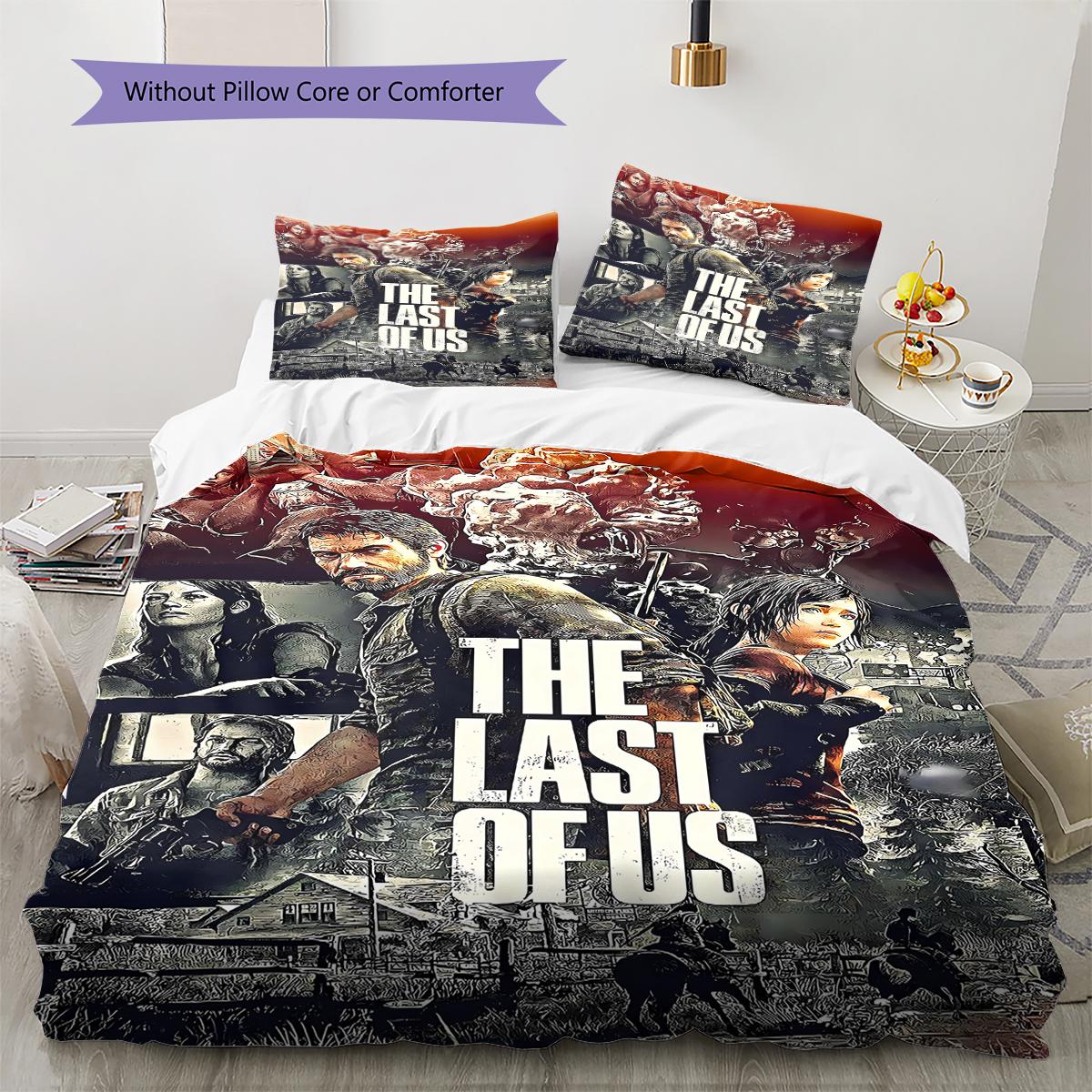 Постельное белье с узором The Last of Us Комплект одеял Покрывало Наволочка Домашний Декор Подарок на День Рождения (1 пододеяльник + 2 наволочки, без наполнителя) 135x200cm
Постельное белье с узором The Last of Us Комплект одеял Покрывало Наволочка Домашний Декор Подарок на День Рождения (1 пододеяльник + 2 наволочки, без наполнителя) 135x200cm