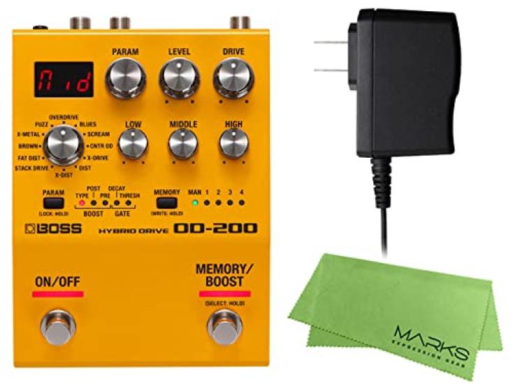 BOSS - EffectorHybrid Drive OD-200 + Genuine AC Adapter PSA-100S2 + Marks Original Cross Set
BOSS - EffectorHybrid Drive OD-200 + Genuine AC Adapter PSA-100S2 + Marks Original Cross Set