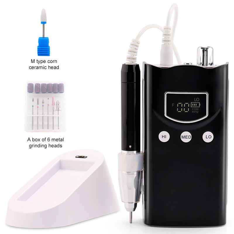 BEPAN New Design 35000RPM Brushless Motor Nail Drill 85w Rechargeable Manicure Cordless Nail File Pedicure Drilling Desktop Base Cable чорний
BEPAN New Design 35000RPM Brushless Motor Nail Drill 85w Rechargeable Manicure Cordless Nail File Pedicure Drilling Desktop Base Cable чорний