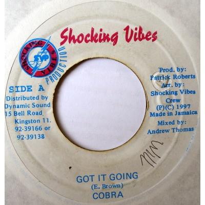 7inch Record MAD COBRA Got It Going NONE Shocking Vibes 1997 Jamaica Reggae Ska Dub Used
7inch Record MAD COBRA Got It Going NONE Shocking Vibes 1997 Jamaica Reggae Ska Dub Used