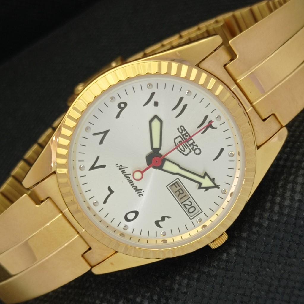 REFURBISHED VINTAGE SEIKO 5 AUTO 6309A JAPAN MENS ARABIC WATCH 587b-a308573-2 SKU587b-a308573
REFURBISHED VINTAGE SEIKO 5 AUTO 6309A JAPAN MENS ARABIC WATCH 587b-a308573-2 SKU587b-a308573
