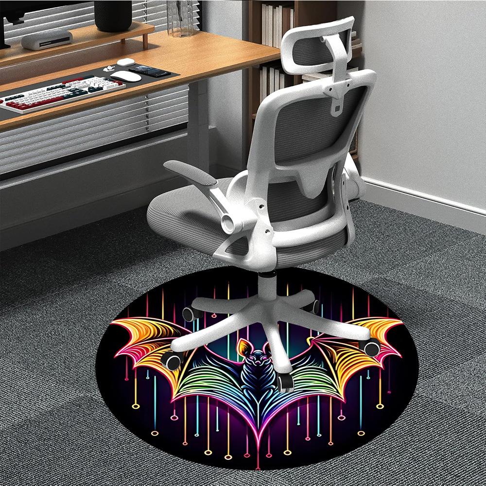 1pc Neon Bat Print Chair Carpet for Office Non-Slip, Machine Washable Rug for Office, Room - Holiday Decor, Machine Made yy251016134 80cm by 80cm
1pc Neon Bat Print Chair Carpet for Office Non-Slip, Machine Washable Rug for Office, Room - Holiday Decor, Machine Made yy251016134 80cm by 80cm