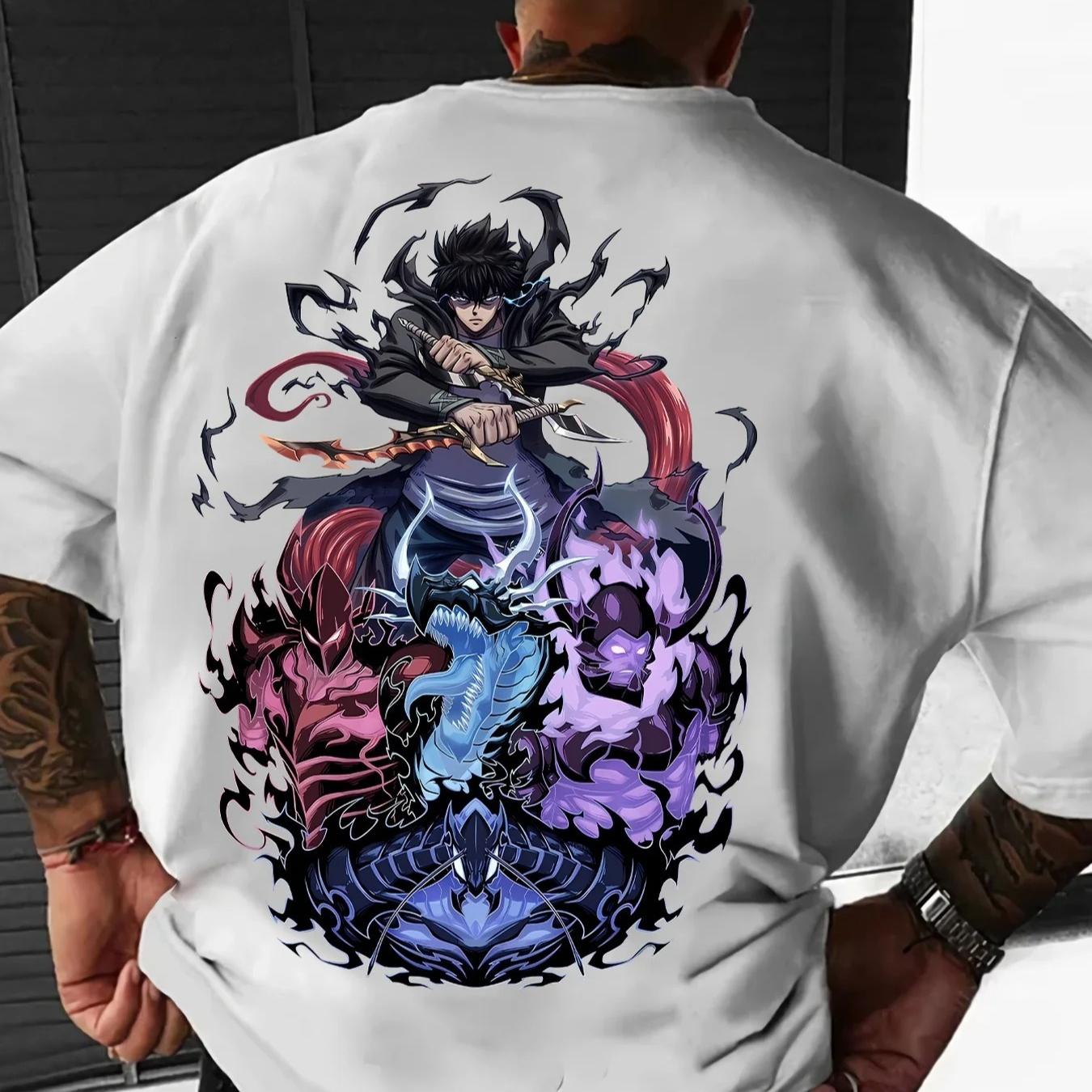 Solo Leveling Animation Derivatives Printed Short Sleeve T-Shirt Men s and Women s 2026 Summer Fashion Casual Cotton Top Clothes XXXL чорний
Solo Leveling Animation Derivatives Printed Short Sleeve T-Shirt Men s and Women s 2026 Summer Fashion Casual Cotton Top Clothes XXXL чорний