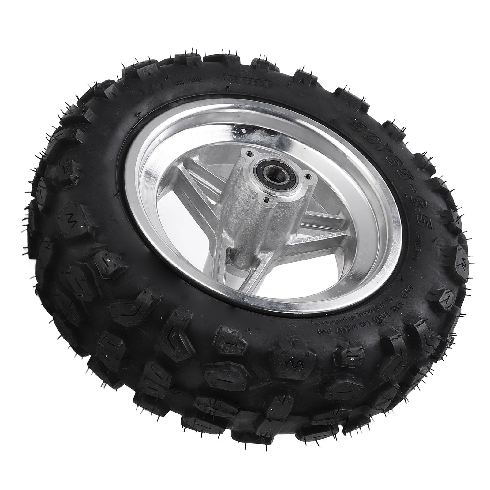 Electric Scooter Vacuum Tire 90656.5 Off Road Tire Anti Slip Patterns Thickened Tyre Stainless Steel Wheel Hub
Electric Scooter Vacuum Tire 90656.5 Off Road Tire Anti Slip Patterns Thickened Tyre Stainless Steel Wheel Hub