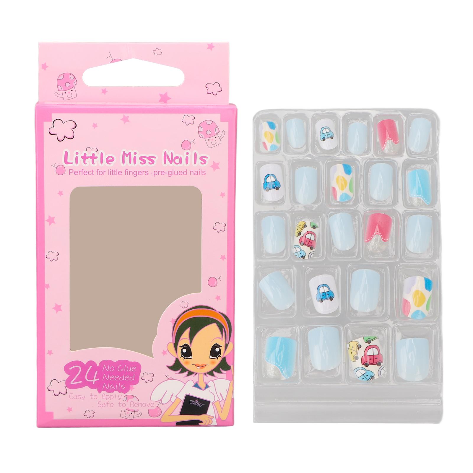 Kids Fake Nail Full Cover Pre Glued Press On Fashionable Children False Nail Tip for Girls DIY Nail
Kids Fake Nail Full Cover Pre Glued Press On Fashionable Children False Nail Tip for Girls DIY Nail