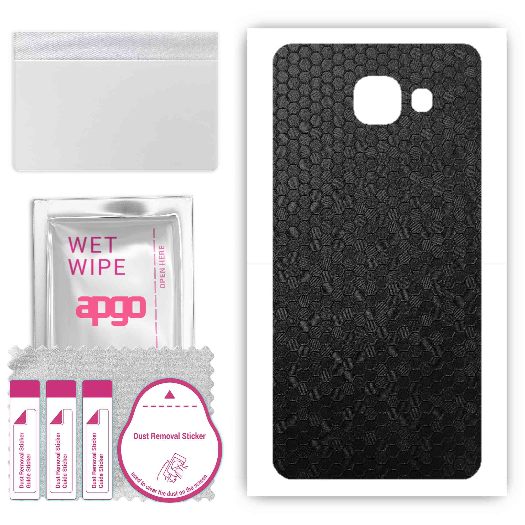 Apgo Protective Skin Sticker для задньої панелі, сумісний із Samsung Galaxy A5 (2016 р), Обгортка плівка, фольга, вініл – візерунок у чорних сотах
Apgo Protective Skin Sticker для задньої панелі, сумісний із Samsung Galaxy A5 (2016 р), Обгортка плівка, фольга, вініл – візерунок у чорних сотах