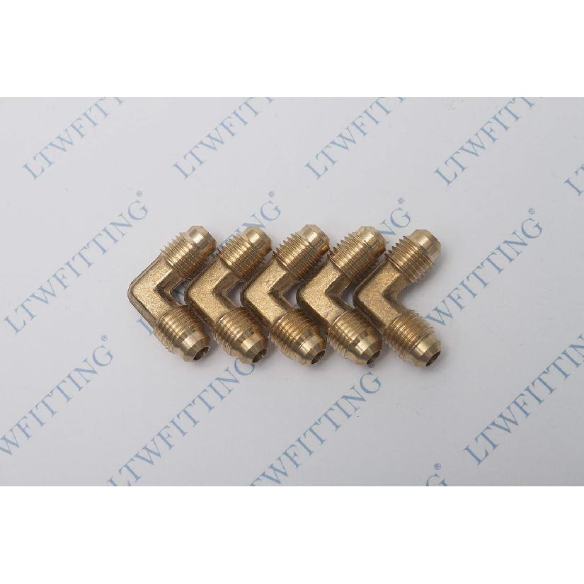 LTWFITTING Brass 1/4 OD 90 Degree Flare Union Elbow,Brass Flare Tube Fitting(Pack of 5)
LTWFITTING Brass 1/4 OD 90 Degree Flare Union Elbow,Brass Flare Tube Fitting(Pack of 5)