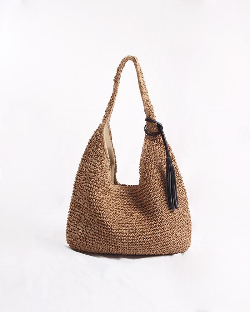 Gusure Casual Straw Women Shoulder Bags Wicker Woven Ladies Handbags Handmade Summer Beach Large Totes Bag Bohemia
Gusure Casual Straw Women Shoulder Bags Wicker Woven Ladies Handbags Handmade Summer Beach Large Totes Bag Bohemia