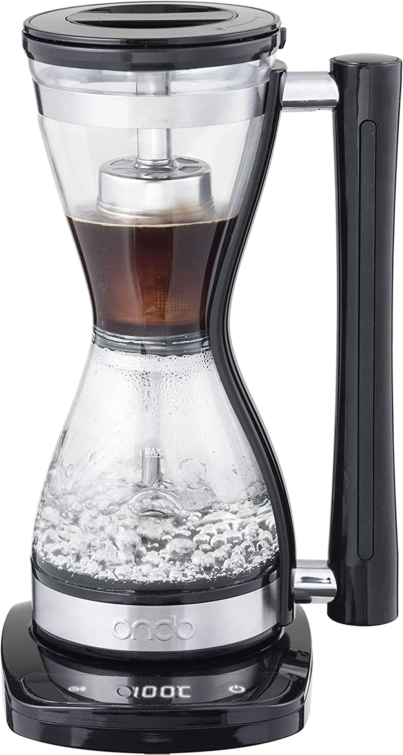 Ondo Siphon Coffee Maker Fully Automatic Electric SIPHON Warm Function 30 Minutes Glass Server ON-08
Ondo Siphon Coffee Maker Fully Automatic Electric SIPHON Warm Function 30 Minutes Glass Server ON-08