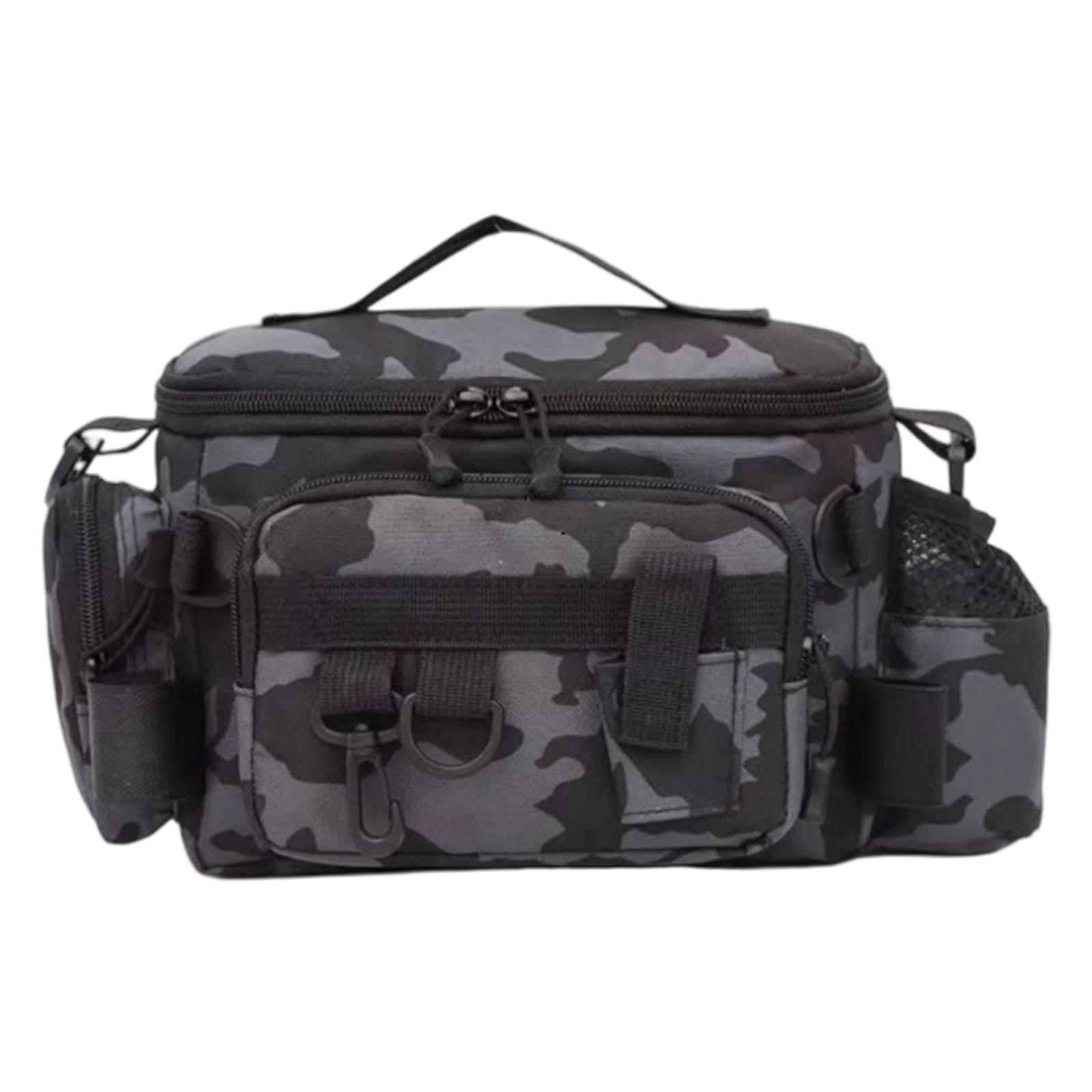 Fishing Gear Organizers Large Capacity Oxford Cloth Fishing Tackle Bag Multipockets Lures Gear Storage Shoulder Bag
Fishing Gear Organizers Large Capacity Oxford Cloth Fishing Tackle Bag Multipockets Lures Gear Storage Shoulder Bag