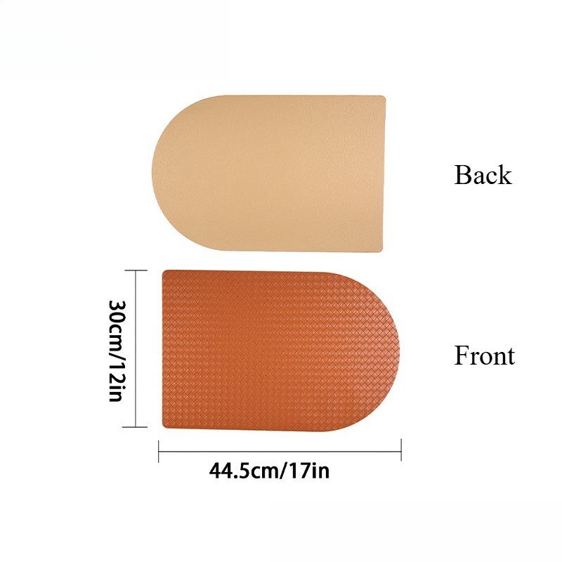 Nordic Luxury PVC Leather Placemats Heat Resistant Oil Proof Dining Table Mats Grid Pattern Cup Mats Bowl Pads for Kitchen Decor 44.5x30cm 1pc
Nordic Luxury PVC Leather Placemats Heat Resistant Oil Proof Dining Table Mats Grid Pattern Cup Mats Bowl Pads for Kitchen Decor 44.5x30cm 1pc