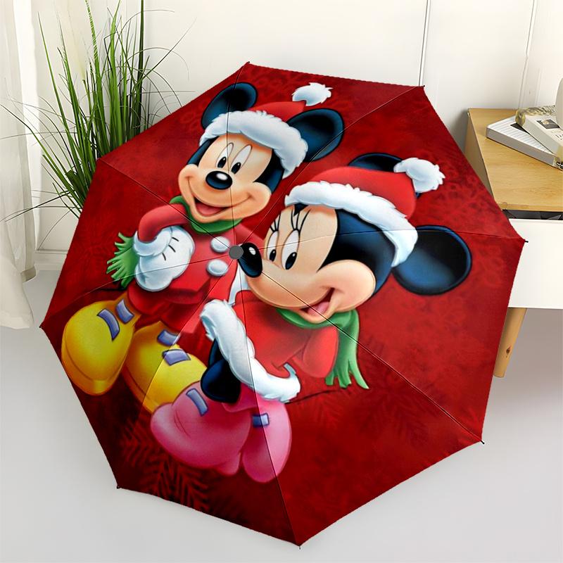 1pc Mickey & Minnie Christmas Edition Umbrella - Automatic Opening/Closing, Foldable Design, 8-Rib Structure, Outdoor Use, Festive Gift for
1pc Mickey & Minnie Christmas Edition Umbrella - Automatic Opening/Closing, Foldable Design, 8-Rib Structure, Outdoor Use, Festive Gift for