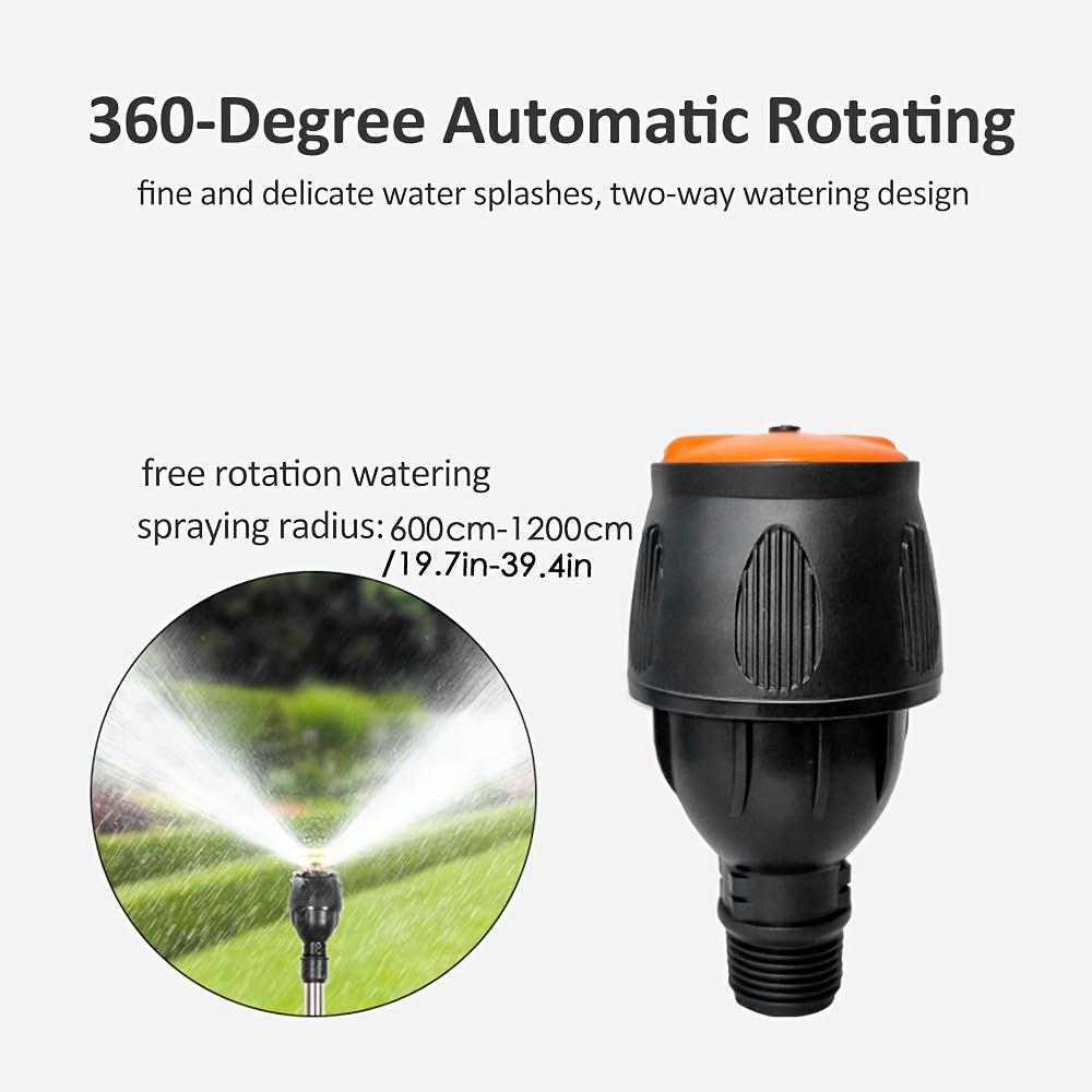 360° Rotating Tripod Sprinkler, Telescopic Height, Multi-Nozzle for Garden, Patio, Car Wash & Pet Outdoor Shower
360° Rotating Tripod Sprinkler, Telescopic Height, Multi-Nozzle for Garden, Patio, Car Wash & Pet Outdoor Shower