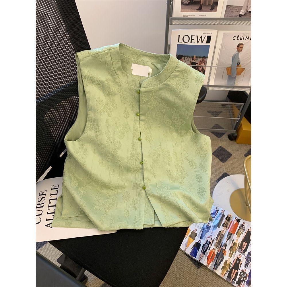 Зеленый жилет Жилет Женский Мятный Мамбо Премиум Ретро Топ на пуговицах 3XL (recommended 138-75kg)
Зеленый жилет Жилет Женский Мятный Мамбо Премиум Ретро Топ на пуговицах 3XL (recommended 138-75kg)