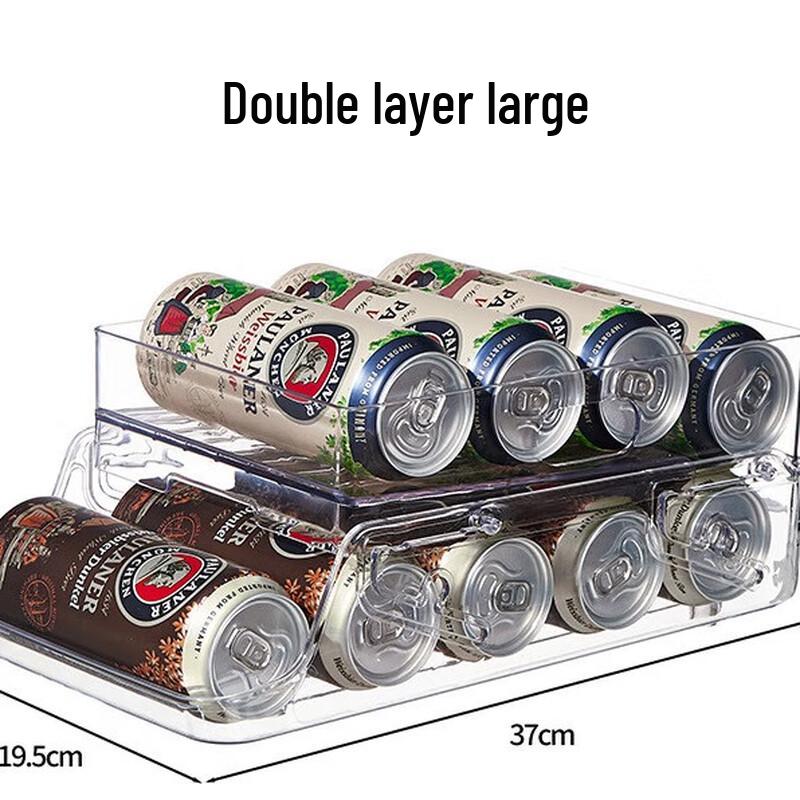 Stackable Refrigerator Drink Organizer
Stackable Refrigerator Drink Organizer