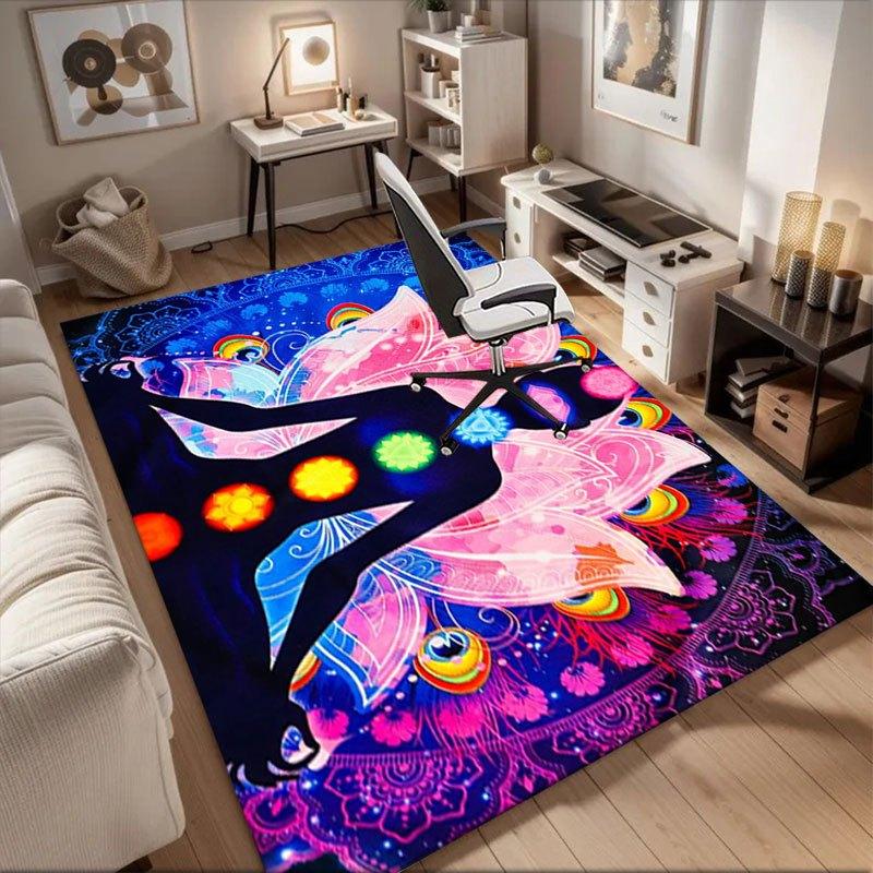 Chakra Meditation Tapestry - Yoga Room Decor, Lotus Flower Wall Hanging, Spiritual Art for Home, Office or Studio (Pink)Office Mat Perfect f 60cm by 90cm
Chakra Meditation Tapestry - Yoga Room Decor, Lotus Flower Wall Hanging, Spiritual Art for Home, Office or Studio (Pink)Office Mat Perfect f 60cm by 90cm