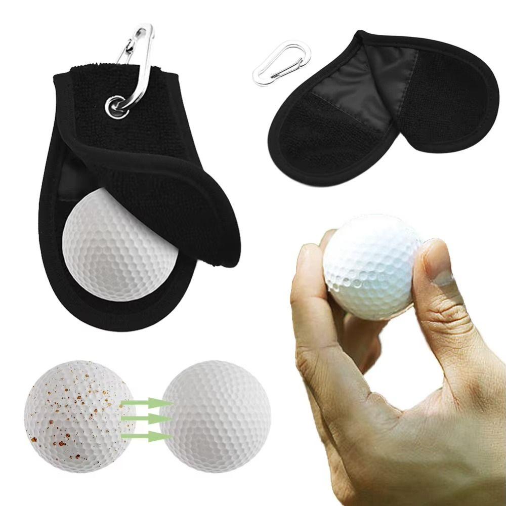 Super Absorbent Golf Ball Cleaning Towel Soft Skin Golf Cleaning Tools Sports Equipment чорний
Super Absorbent Golf Ball Cleaning Towel Soft Skin Golf Cleaning Tools Sports Equipment чорний