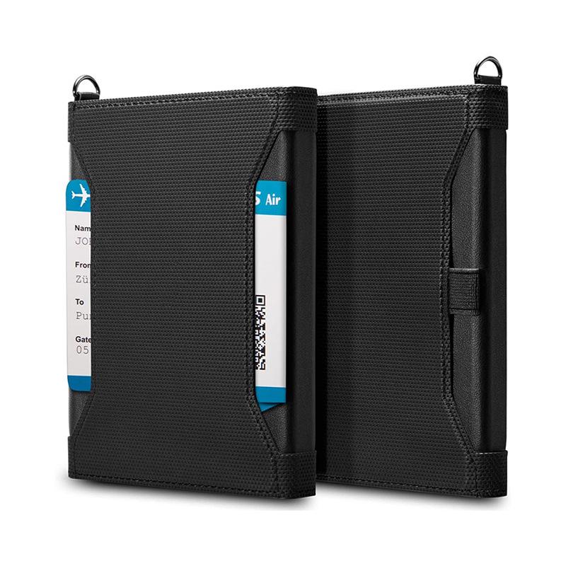 Anti-Theft RFID Passport Holder - Multifunctional, Fashionable, Large Capacity Travel Bag 14cm x 11cm x 1.5cm
Anti-Theft RFID Passport Holder - Multifunctional, Fashionable, Large Capacity Travel Bag 14cm x 11cm x 1.5cm