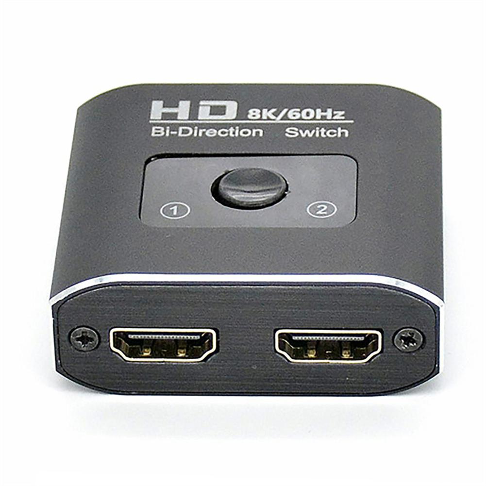 8k 60 Гц HDMI-совместимый коммутатор 2.1 2 входа 1 выход 1 вход 2 выхода HD видео двунаправленный переключатель-сплиттер чёрный
8k 60 Гц HDMI-совместимый коммутатор 2.1 2 входа 1 выход 1 вход 2 выхода HD видео двунаправленный переключатель-сплиттер чёрный
