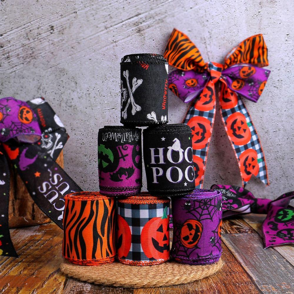 Pumpkin Skull Halloween Colorful Ribbons Merry Halloween Decoration Ghost Festival Decor
Pumpkin Skull Halloween Colorful Ribbons Merry Halloween Decoration Ghost Festival Decor
