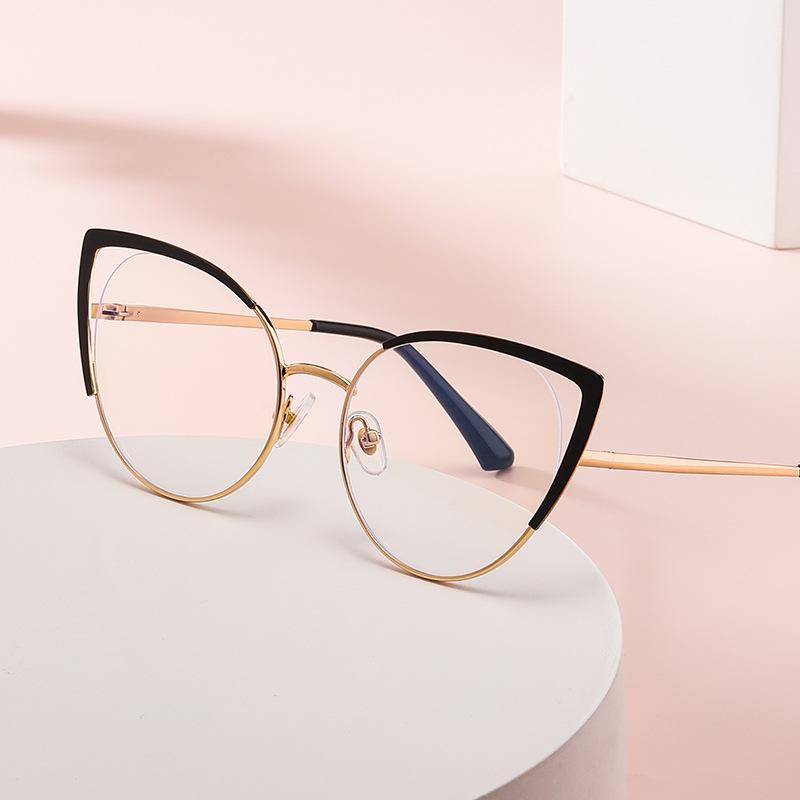 8399 Personalized Cat Eye Flat Mirror 2023 New Fashion Unisex Spring Foot Anti-Blue Metal Glasses Frame
8399 Personalized Cat Eye Flat Mirror 2023 New Fashion Unisex Spring Foot Anti-Blue Metal Glasses Frame