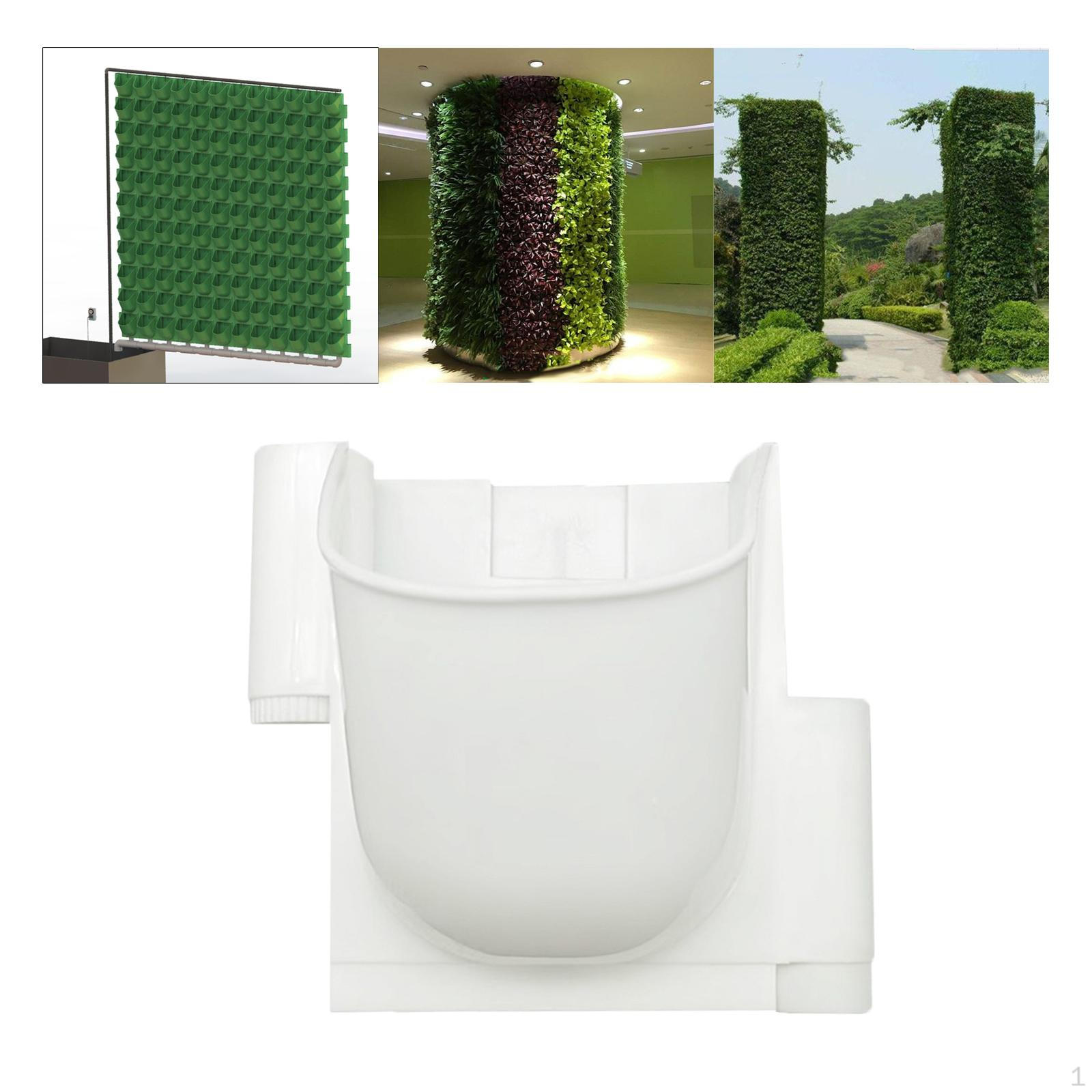 Garden Wall Planter, Flower Vase, Hanging Container for Room Decoration белый
Garden Wall Planter, Flower Vase, Hanging Container for Room Decoration белый