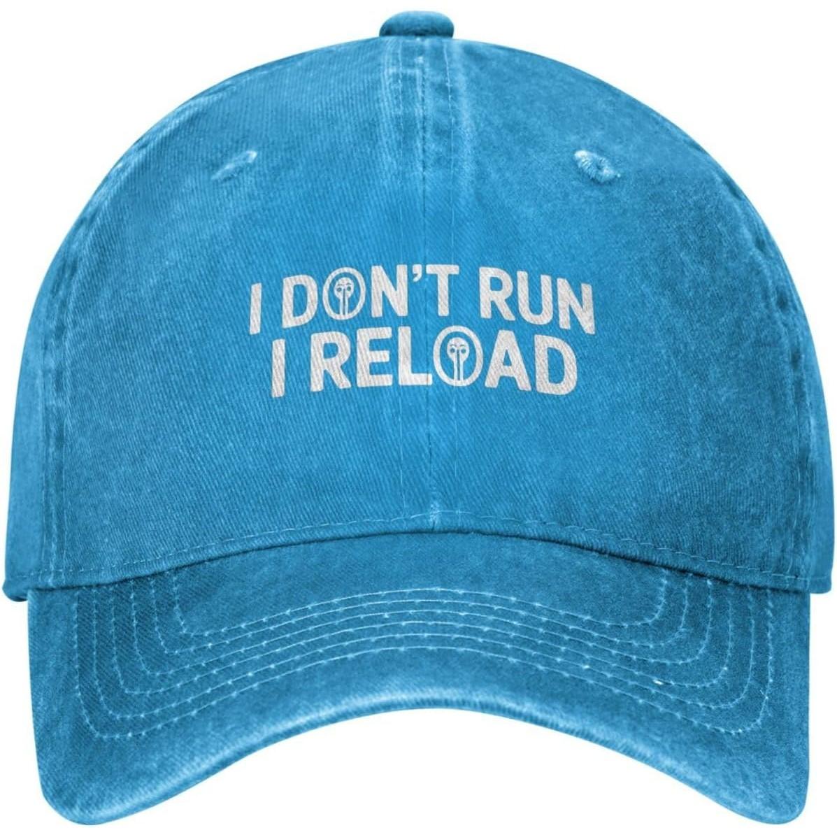 I Don t Run I Reload Graphic Baseball Cap Cotton Adjustable Casual Hat Unisex Can Be Adjusted синий
I Don t Run I Reload Graphic Baseball Cap Cotton Adjustable Casual Hat Unisex Can Be Adjusted синий
