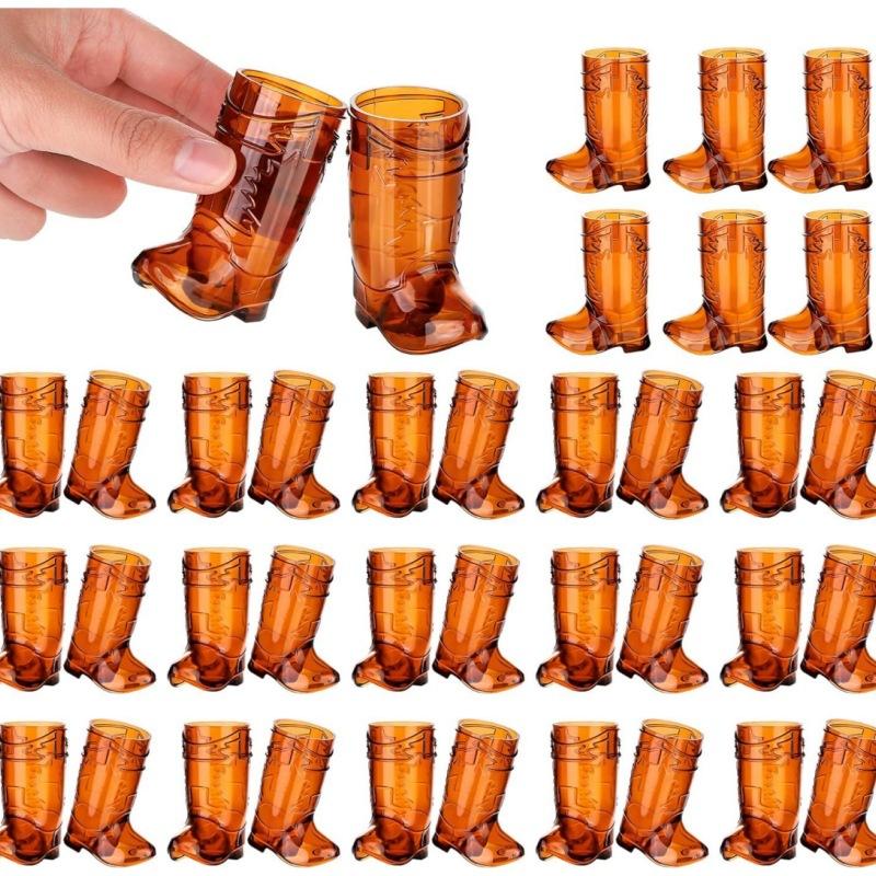 30pc Cowboy Boot Plastic Drinking Cups Set Durable Lightweight Reusable Western Style Shot Glasses for Parties Events Gatherings One Size коричневый
30pc Cowboy Boot Plastic Drinking Cups Set Durable Lightweight Reusable Western Style Shot Glasses for Parties Events Gatherings One Size коричневый