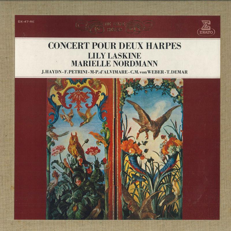 LP Record LILY LASKINE - A gem of a concert for harp duets DX47RE ERATO Japan Classical Used
LP Record LILY LASKINE - A gem of a concert for harp duets DX47RE ERATO Japan Classical Used