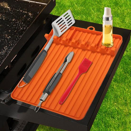 Коврик для Blackstone Grill BBQ Caddy, держатель для посуды, термостойкий коврик-лопатка с нескользящим кухонным ковриком оранжевый
Коврик для Blackstone Grill BBQ Caddy, держатель для посуды, термостойкий коврик-лопатка с нескользящим кухонным ковриком оранжевый