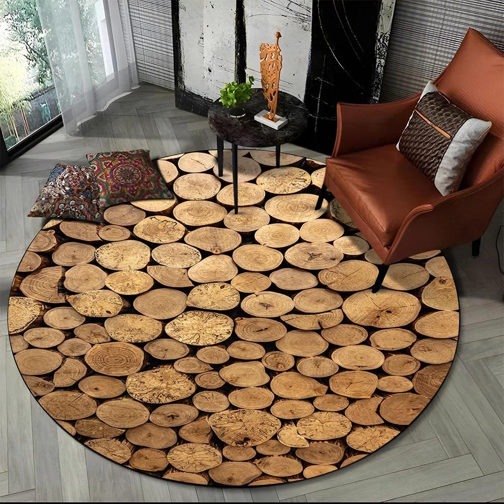 Round Carpets Realistic Vision Rug Living Room Bedroom Floor Mat Easy To Clean Sofa Chair Mat Soft Yoga Mat Home Decor Gift 60cmx60cm
Round Carpets Realistic Vision Rug Living Room Bedroom Floor Mat Easy To Clean Sofa Chair Mat Soft Yoga Mat Home Decor Gift 60cmx60cm